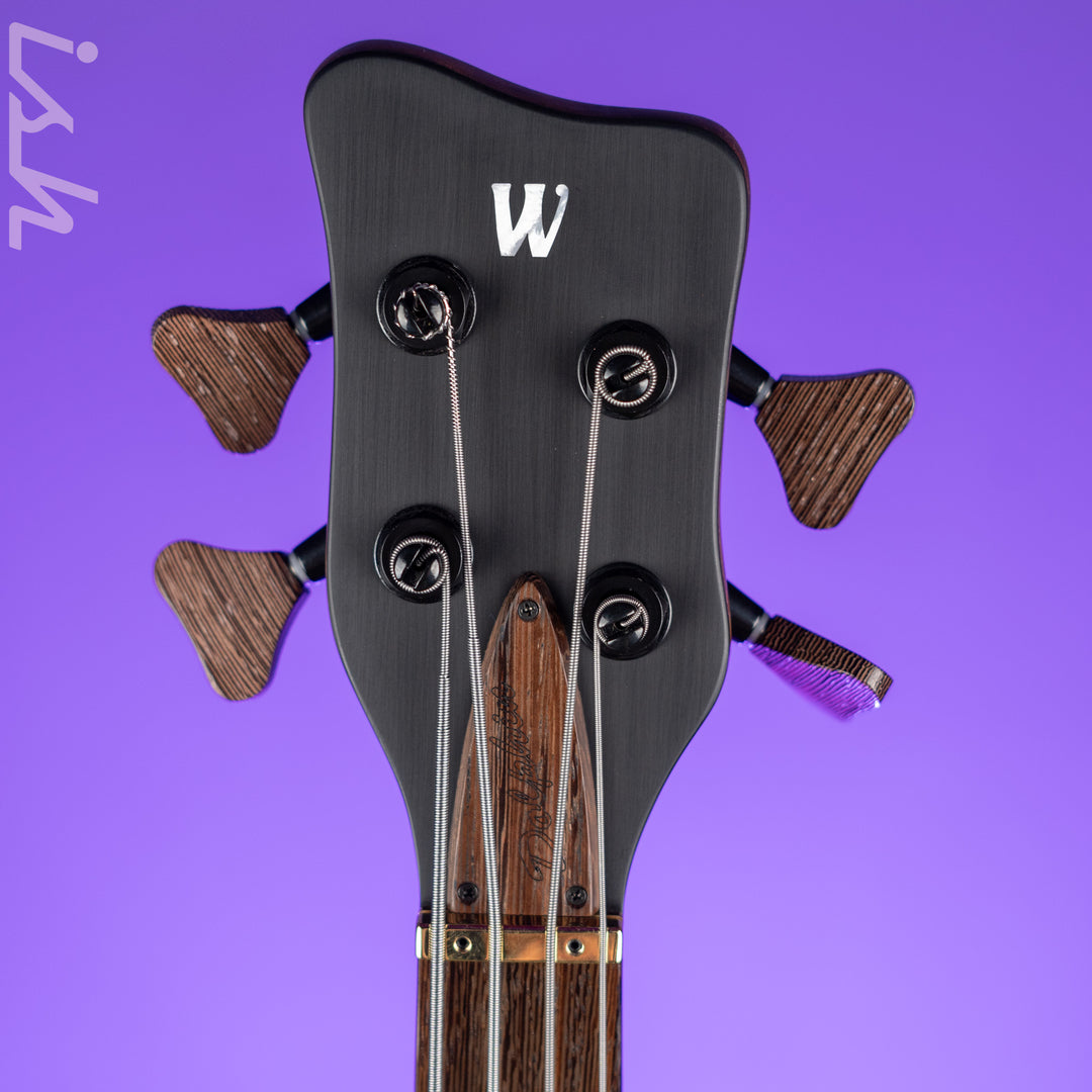 Ish x Warwick Dolphin SN TCS Custom Shop Endangered Species 4-String Bass Wenge Fretboard