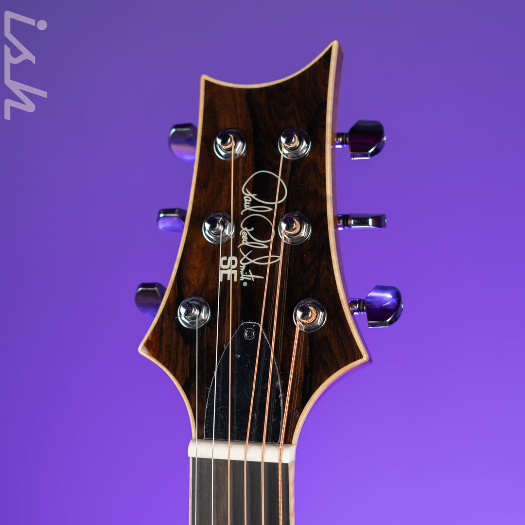 PRS SE AL60E Left Handed Acoustic-Electric Guitar Natural Demo
