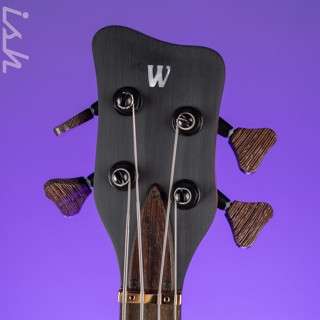 Ish x Warwick Dolphin SN TCS Custom Shop Endangered Species 4-String Bass Wenge Fretboard