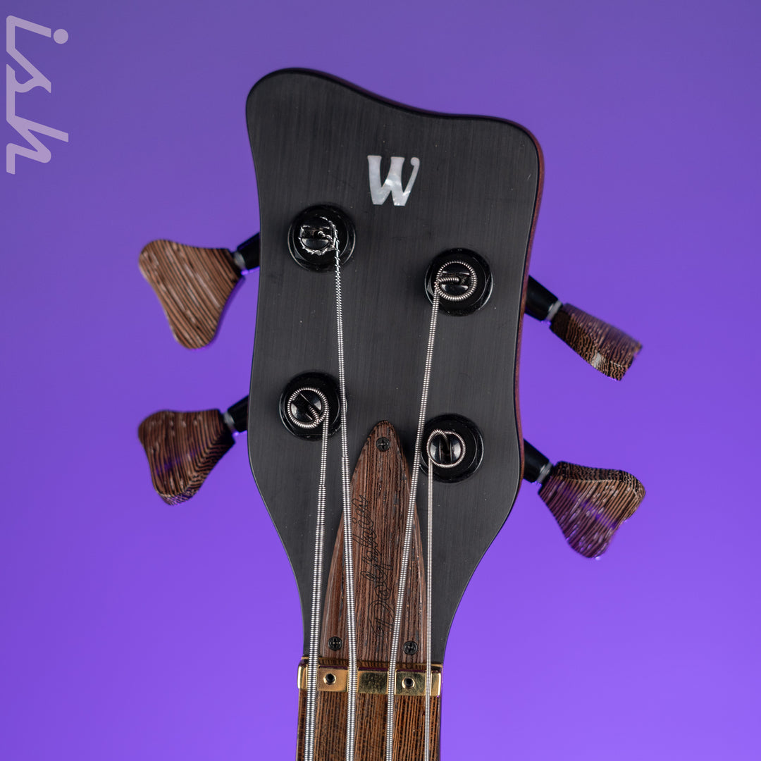 Ish x Warwick Dolphin SN TCS Custom Shop Endangered Species 4-String Bass Wenge Fretboard