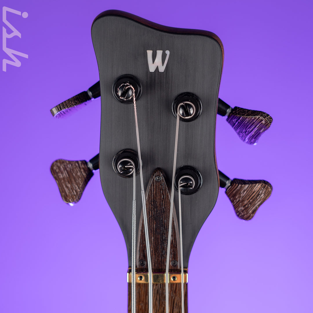 Ish x Warwick Dolphin SN TCS Custom Shop Endangered Species 4-String Bass Wenge Fretboard