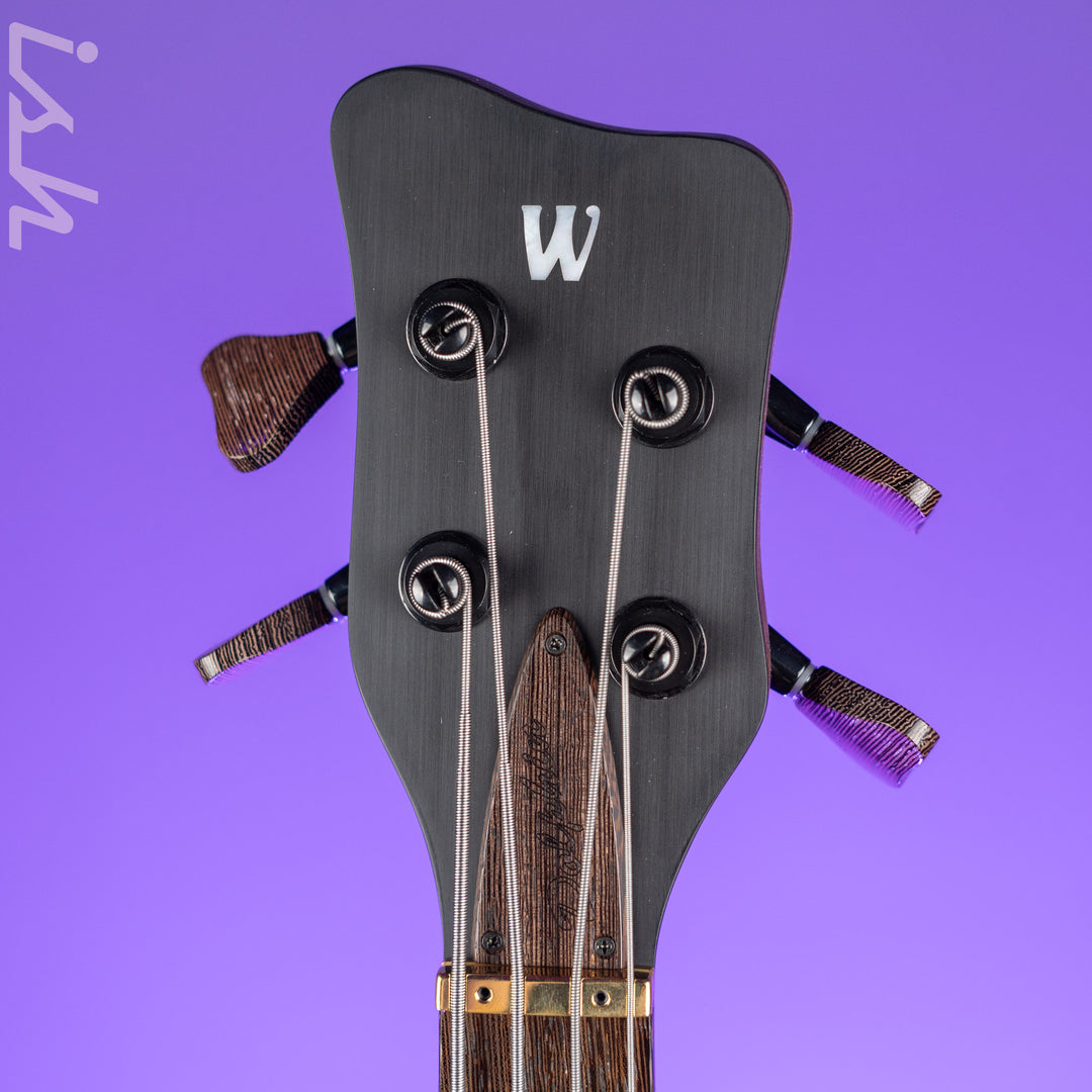 Ish x Warwick Dolphin SN TCS Custom Shop Endangered Species 4-String Bass Wenge Fretboard