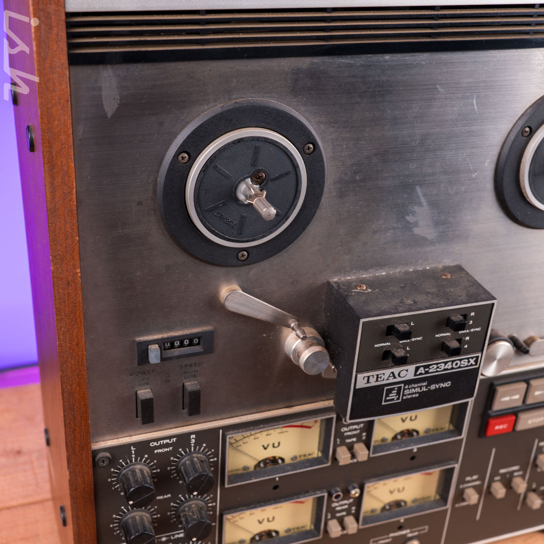 TEAC A-2340SX 4 - Channel Simul-Sync Stereo Tape Deck w/ RC-129 Remote Control