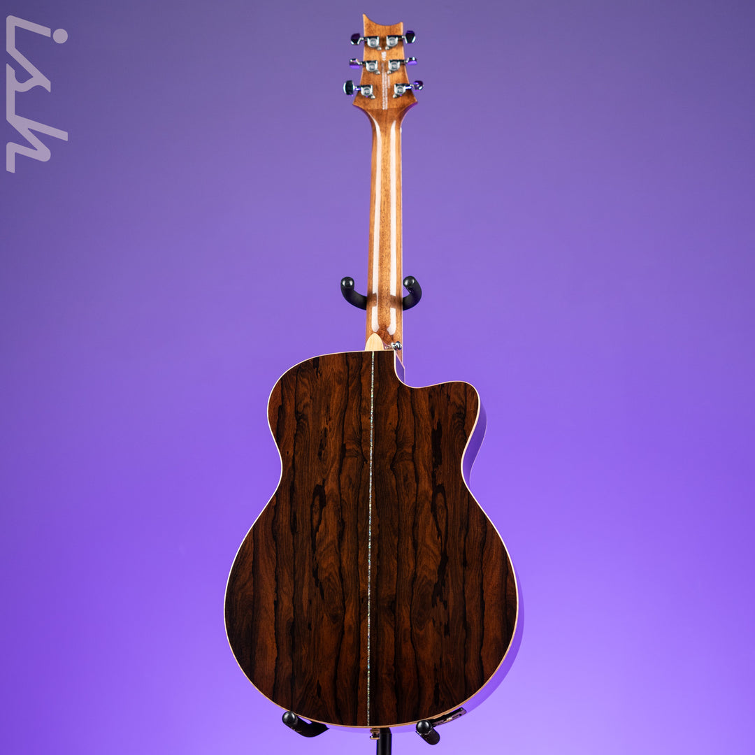 PRS SE AL60E Left Handed Acoustic-Electric Guitar Natural Demo