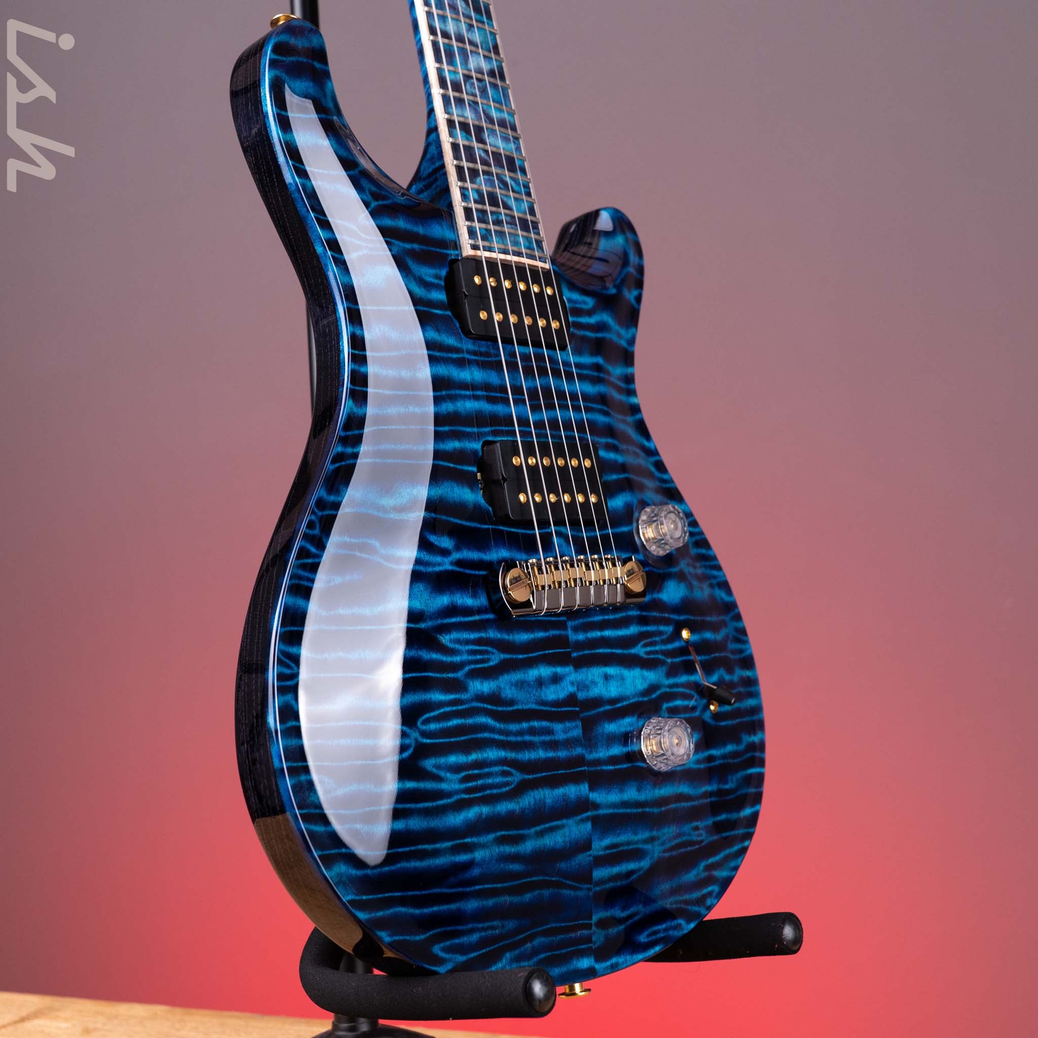 PRS Private Stock Custom 24 Aqua Violet – Ish Guitars