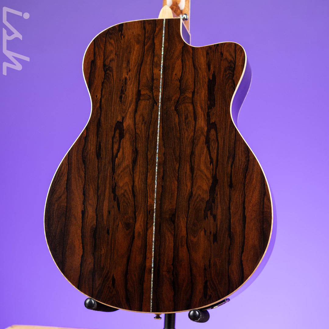 PRS SE AL60E Left Handed Acoustic-Electric Guitar Natural Demo