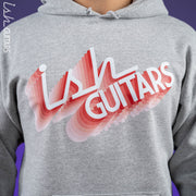 Ish Guitars 3D Logo Hoodie Light Grey