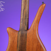 Ish x Warwick Dolphin SN TCS Custom Shop Endangered Species 4-String Bass Wenge Fretboard
