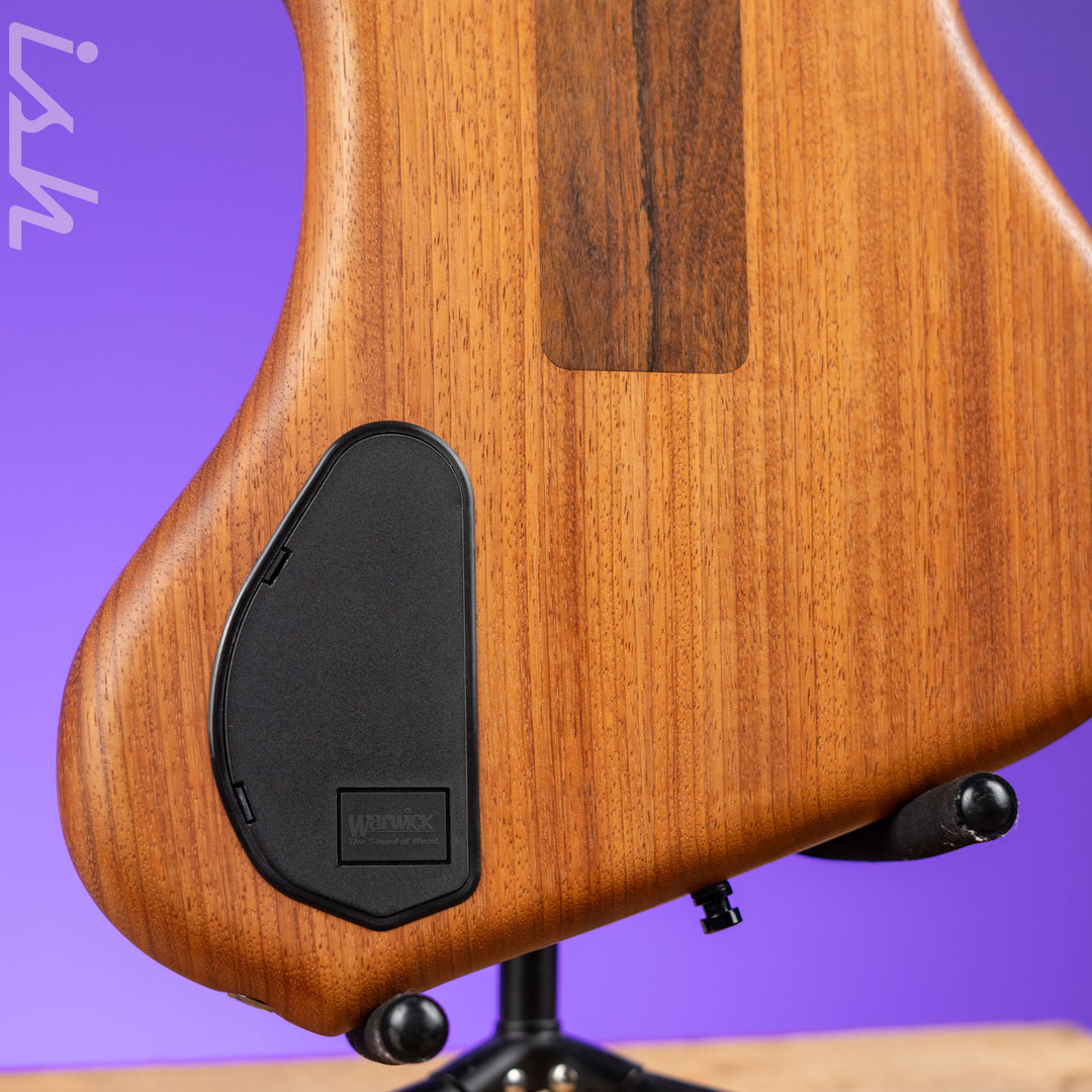 Ish x Warwick Dolphin SN TCS Custom Shop Endangered Species 4-String Bass Wenge Fretboard