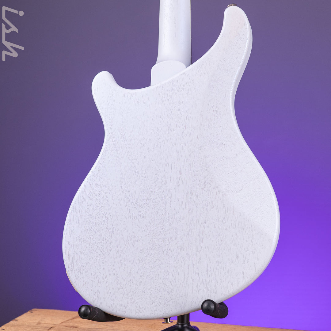 2025 PRS S2 Vela Semi-Hollow Pearl White Satin w/ Locking Tuners