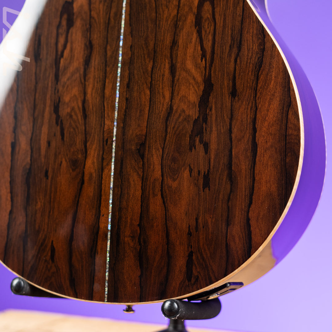 PRS SE AL60E Left Handed Acoustic-Electric Guitar Natural Demo
