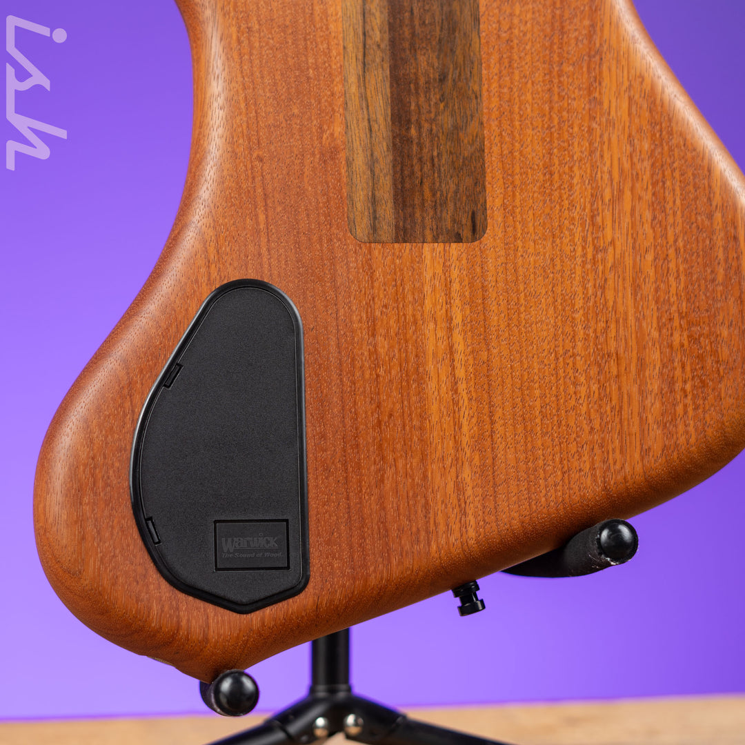 Ish x Warwick Dolphin SN TCS Custom Shop Endangered Species 4-String Bass Wenge Fretboard