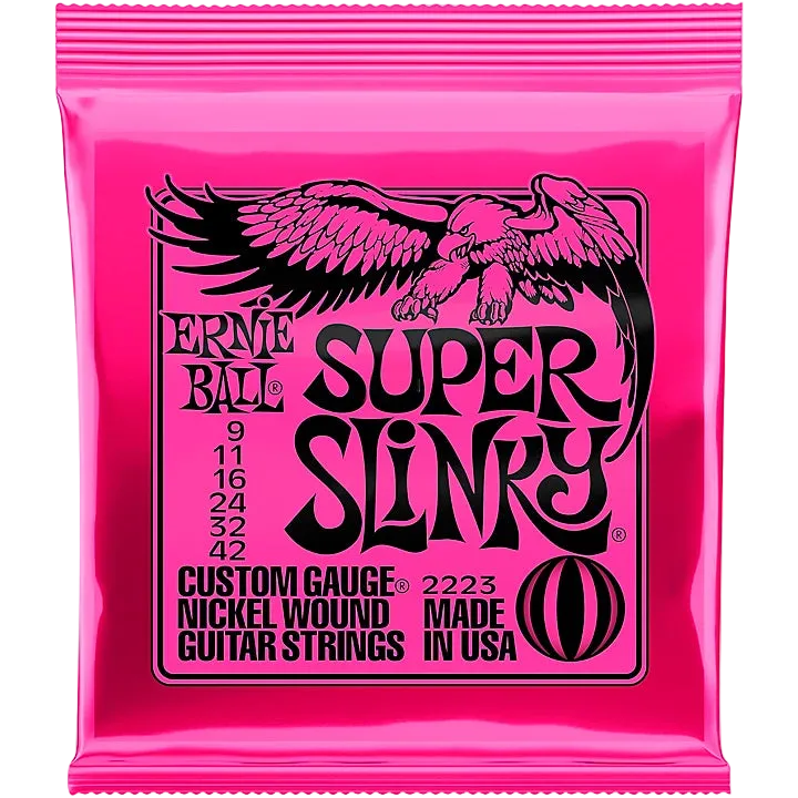 Ernie Ball Super Slinky Guitar Strings 9/42