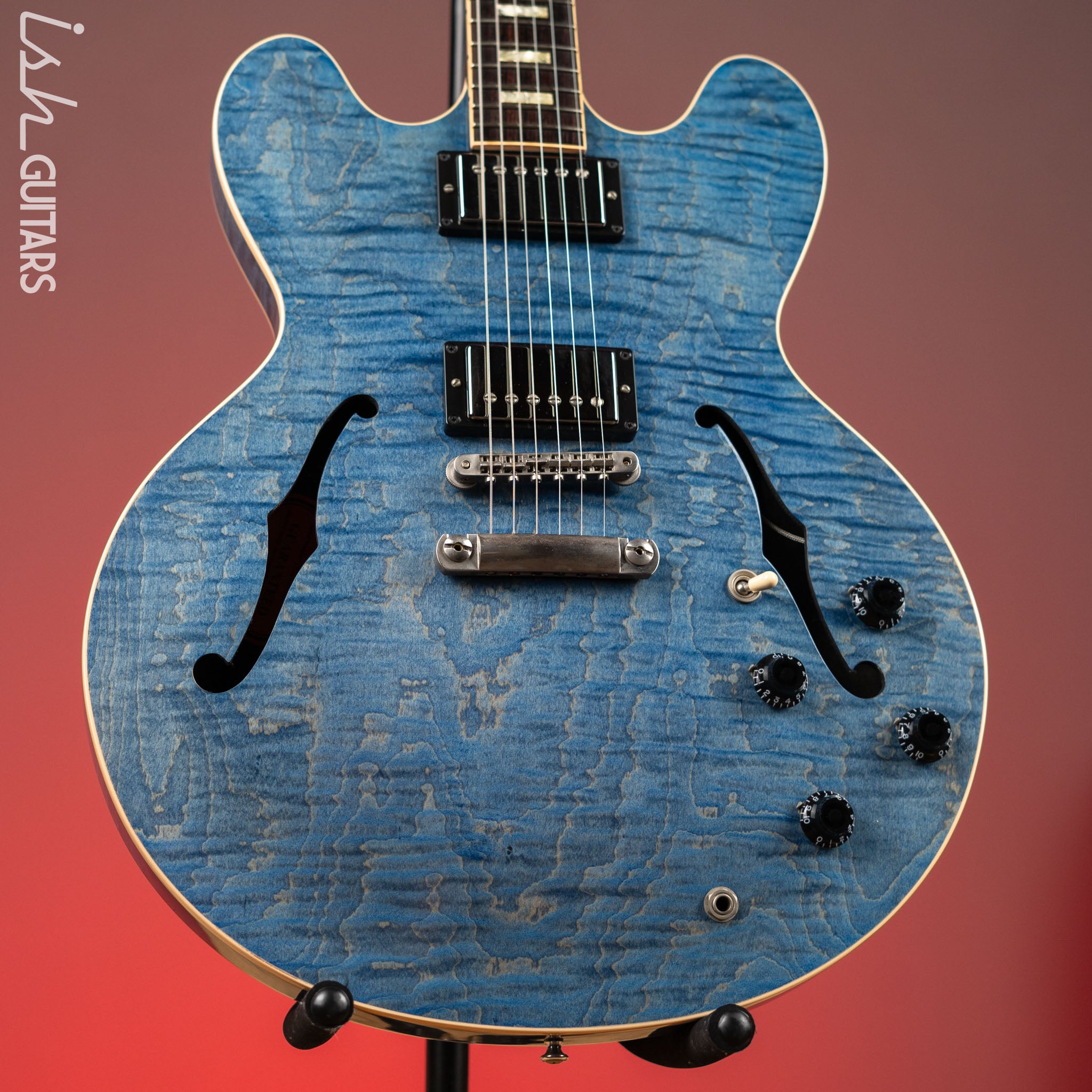 2015 Gibson Memphis ES-335 Indigo Stain – Ish Guitars