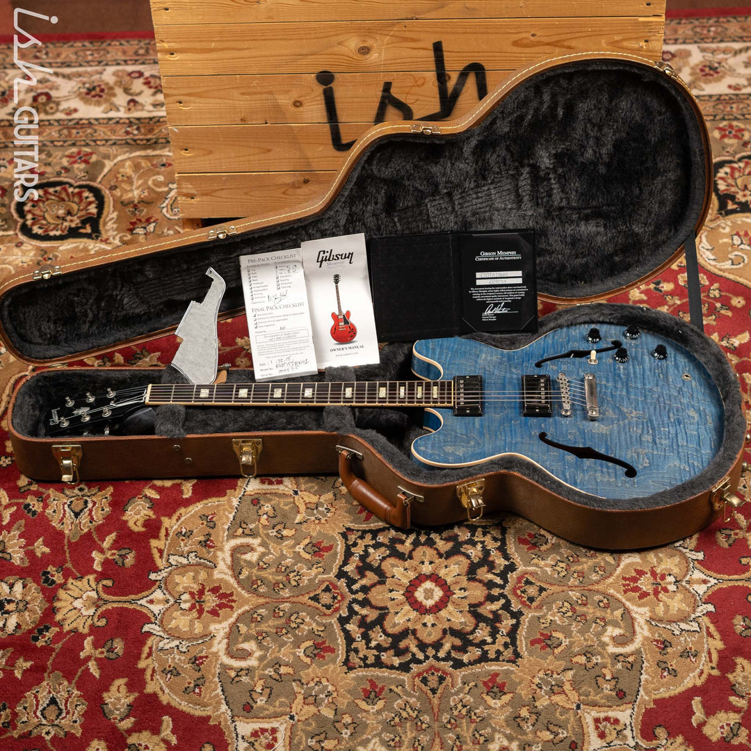 2015 Gibson Memphis ES-335 Indigo Stain