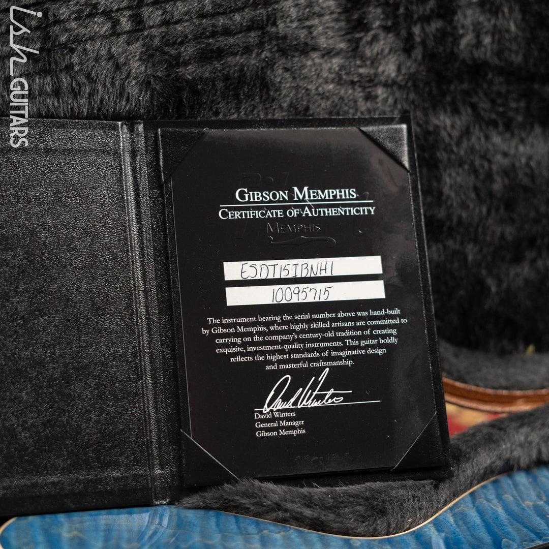 2015 Gibson Memphis ES-335 Indigo Stain