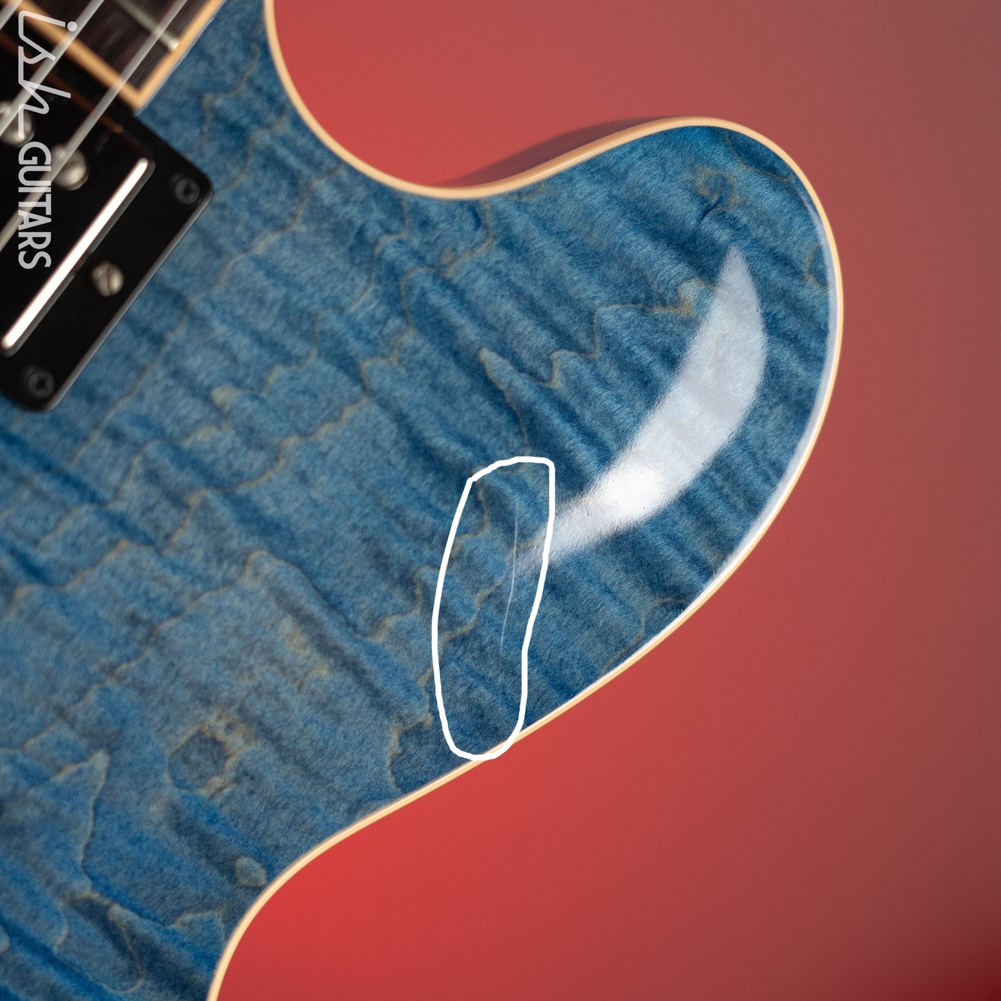 2015 Gibson Memphis ES-335 Indigo Stain – Ish Guitars