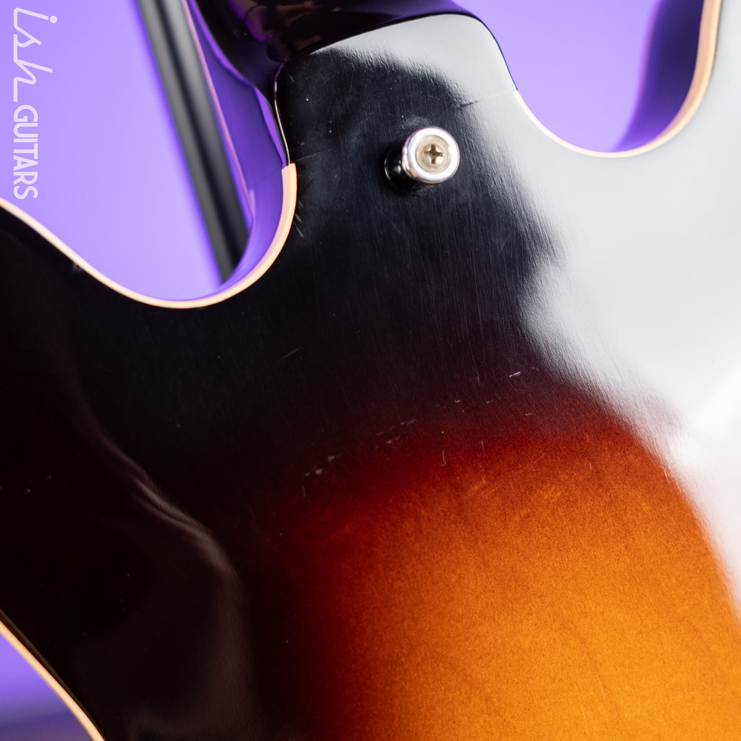 2014 Gibson Memphis ES-390 P90 Dark Sunburst