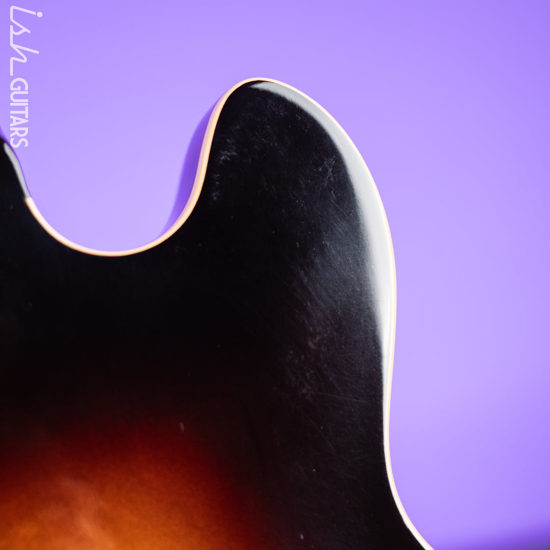 2014 Gibson Memphis ES-390 P90 Dark Sunburst