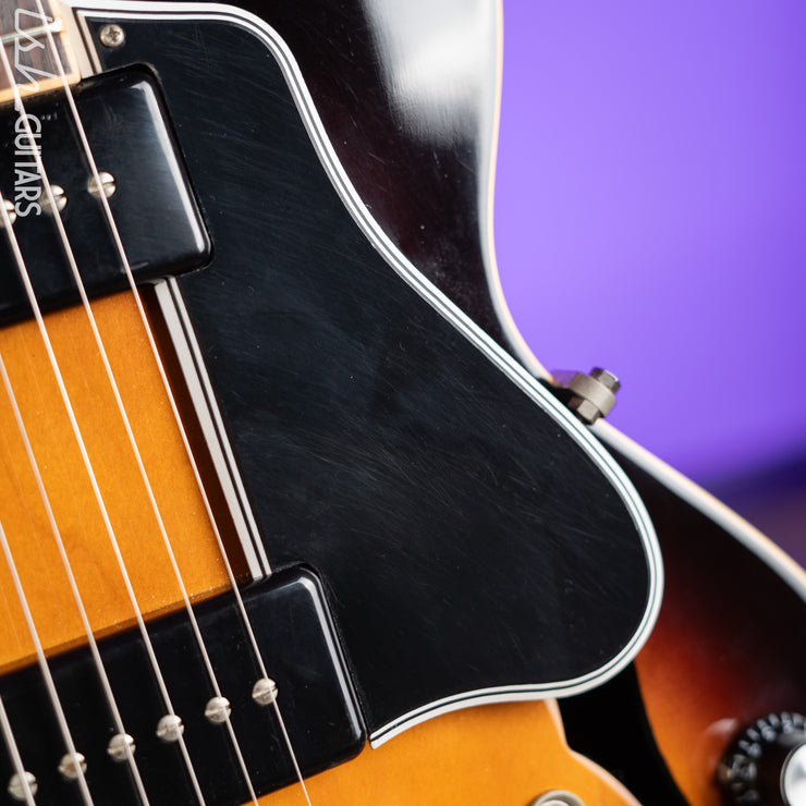 2014 Gibson Memphis ES-390 P90 Dark Sunburst