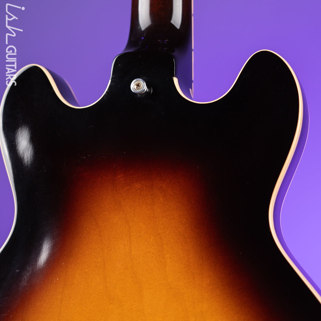 2014 Gibson Memphis ES-390 P90 Dark Sunburst