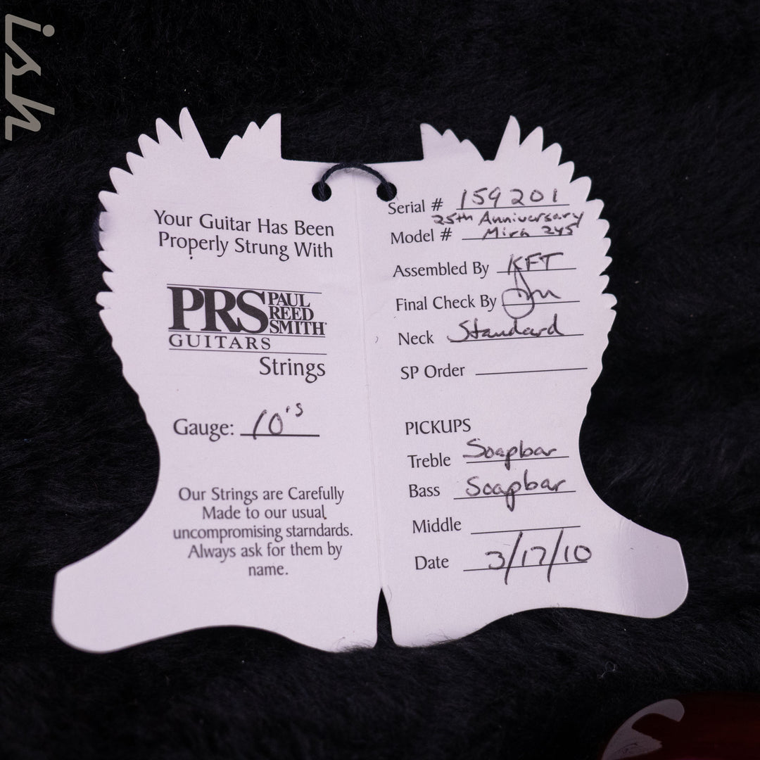 2010 PRS Mira 245 25th Anniversary (P90)