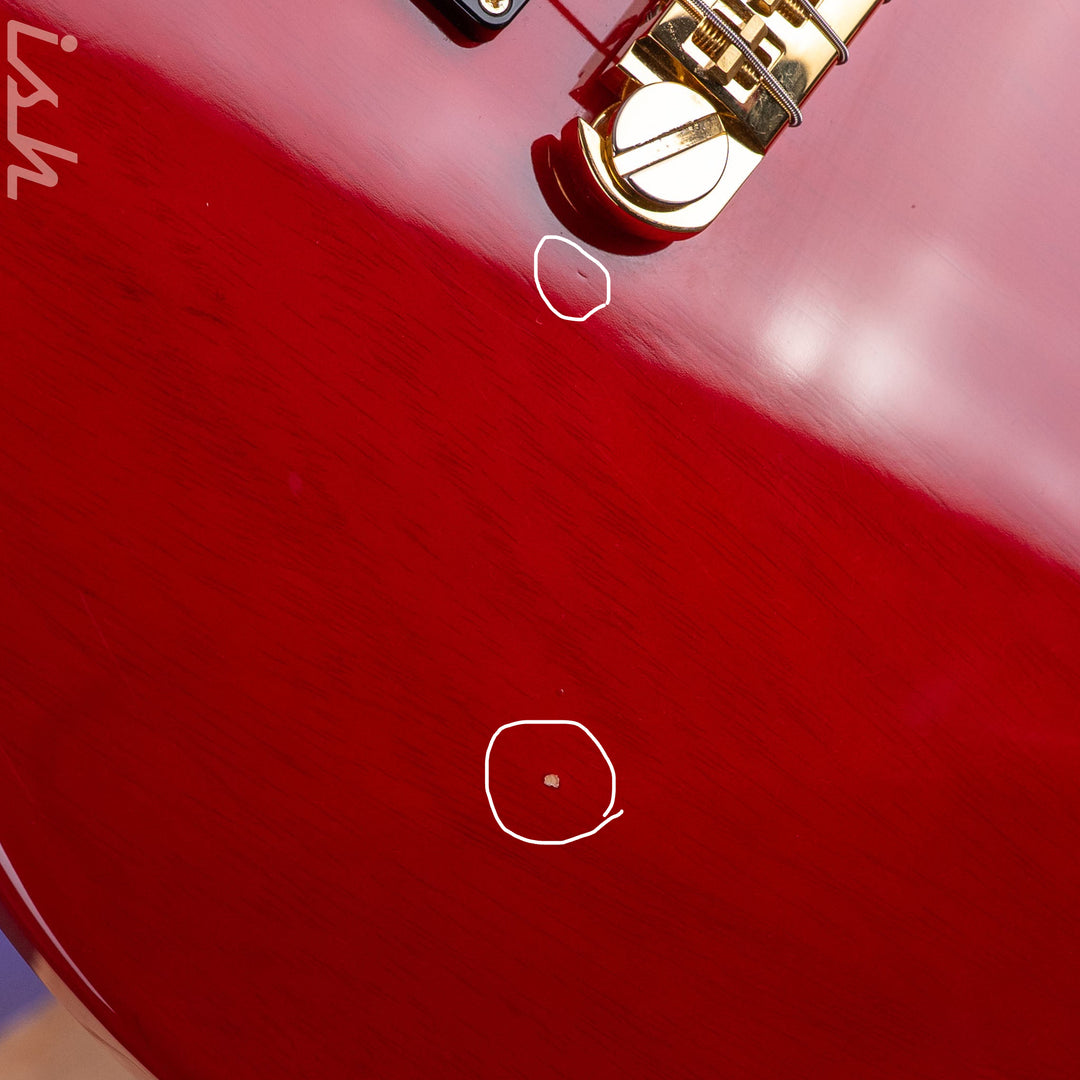 2010 PRS Mira X Cherry Gold Hardware