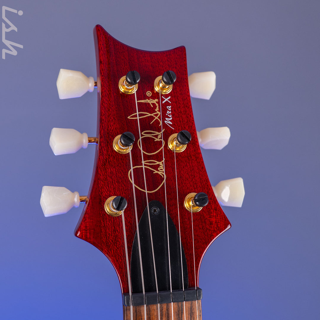 2010 PRS Mira X Cherry Gold Hardware