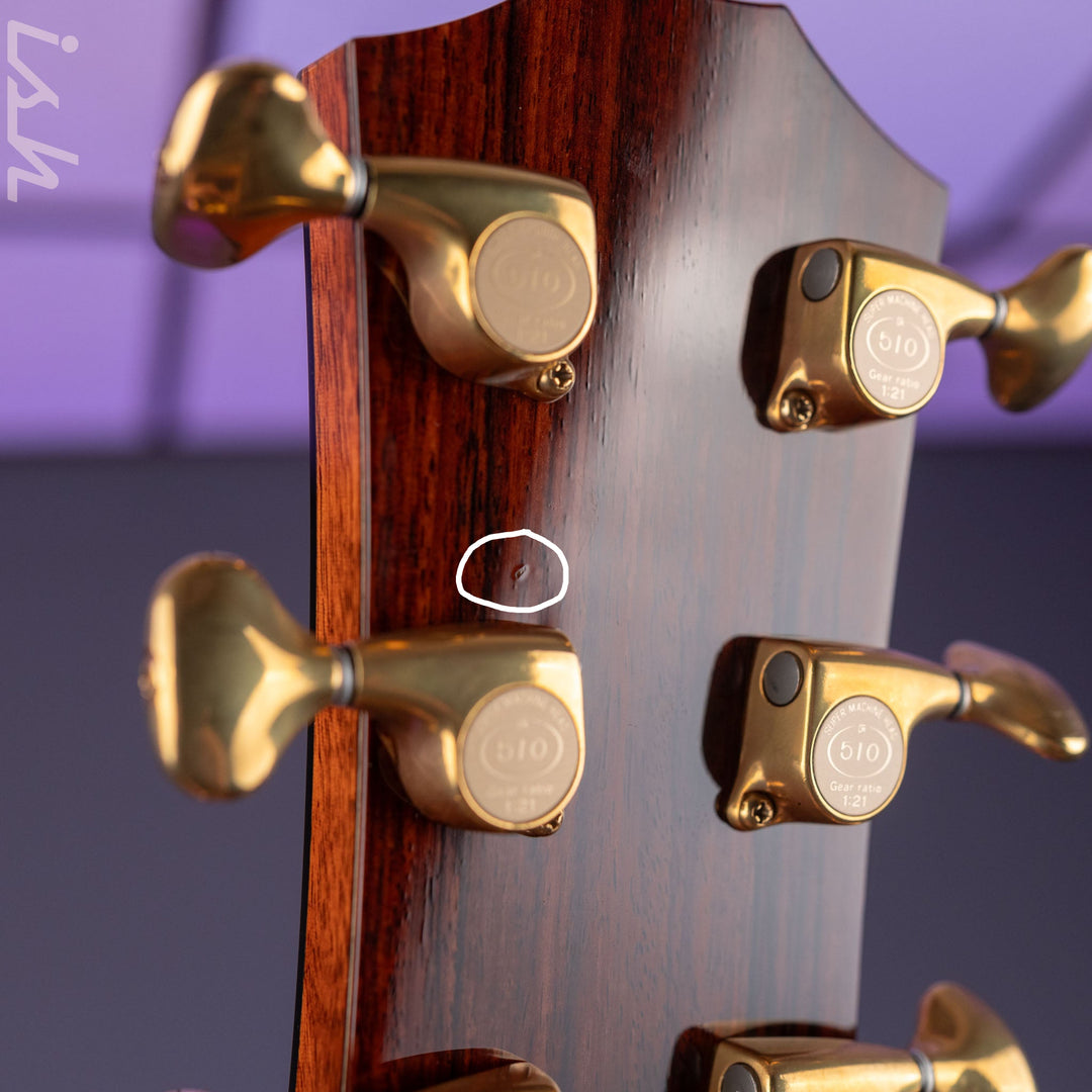 2010 Taylor Custom Shop Grand Symphony GS Florentine Sinker Redwood