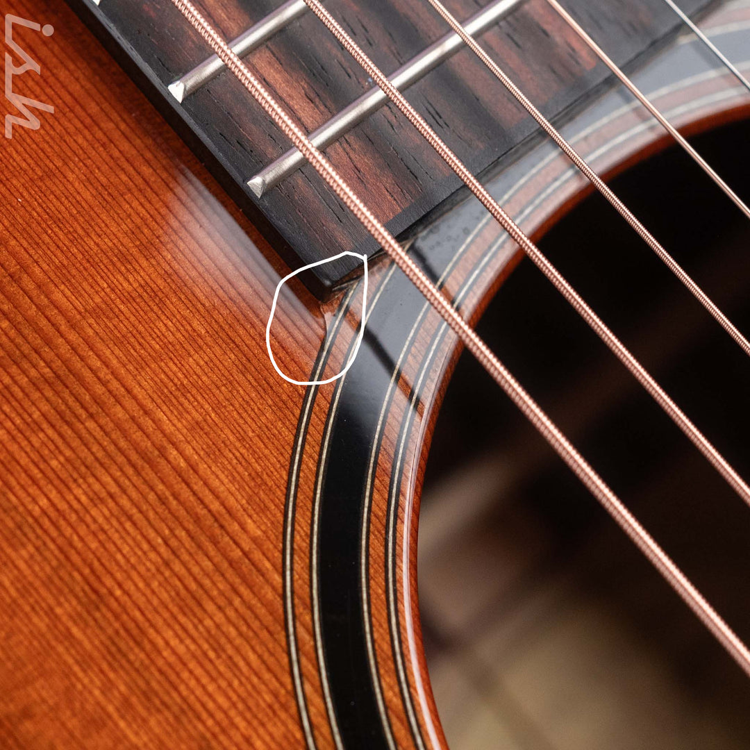 2010 Taylor Custom Shop Grand Symphony GS Florentine Sinker Redwood
