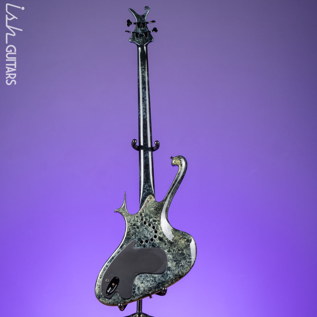 2002 Ritter Raptor Fretless 4-String Bass Marble