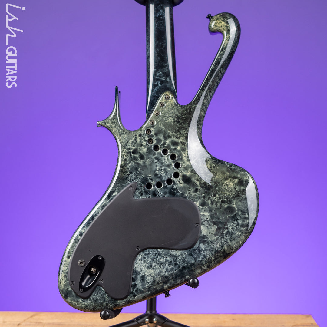 2002 Ritter Raptor Fretless 4-String Bass Marble