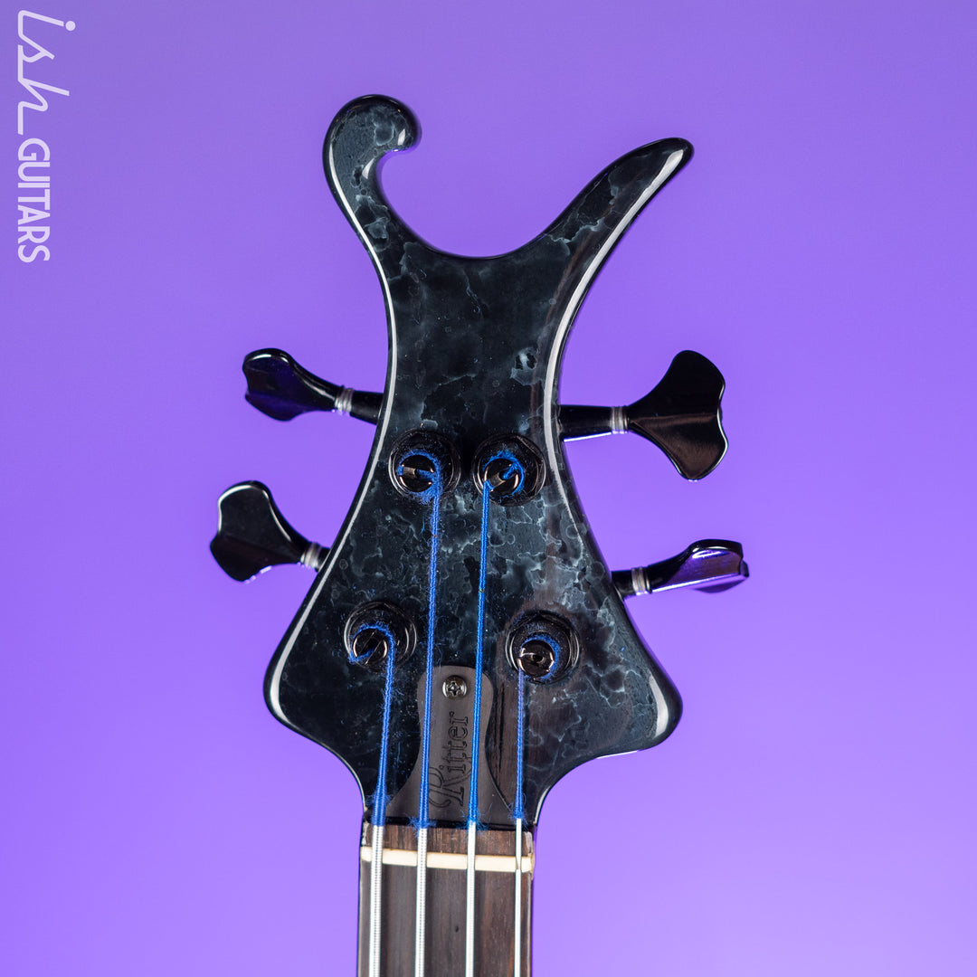 2002 Ritter Raptor Fretless 4-String Bass Marble