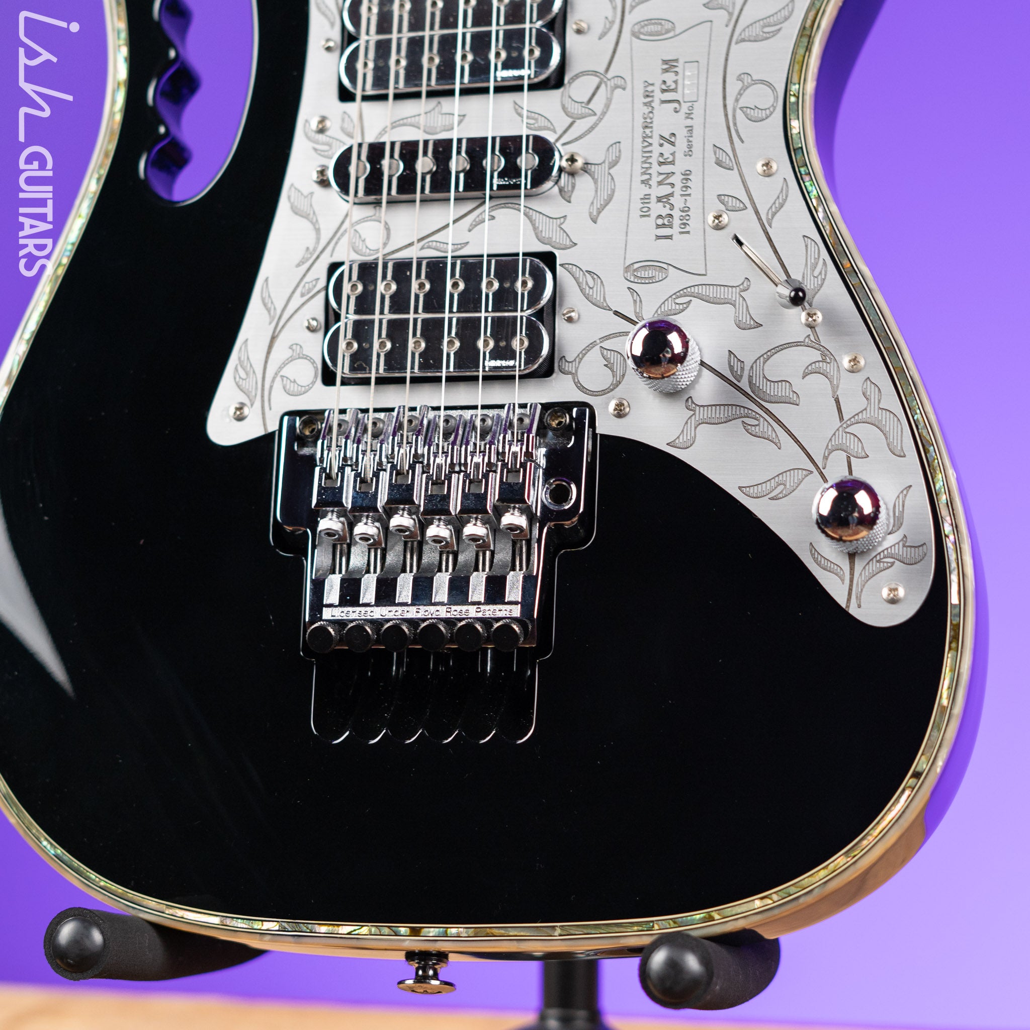 手渡し限定　IBANEZ 1996 Ibanez JEM10th Steve Vai Signature 10th Anniversary Black