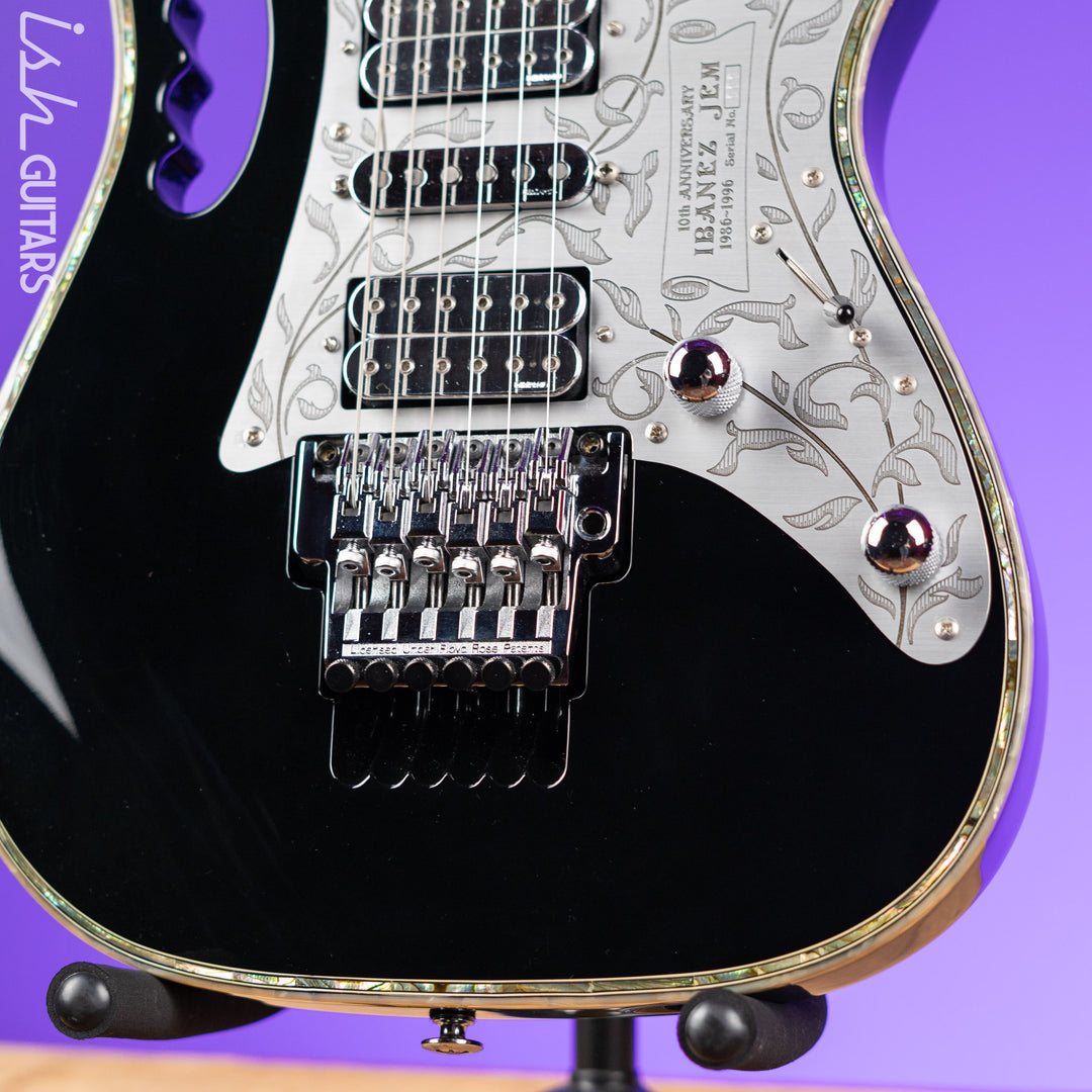 1996 Ibanez JEM10th Steve Vai Signature 10th Anniversary Black