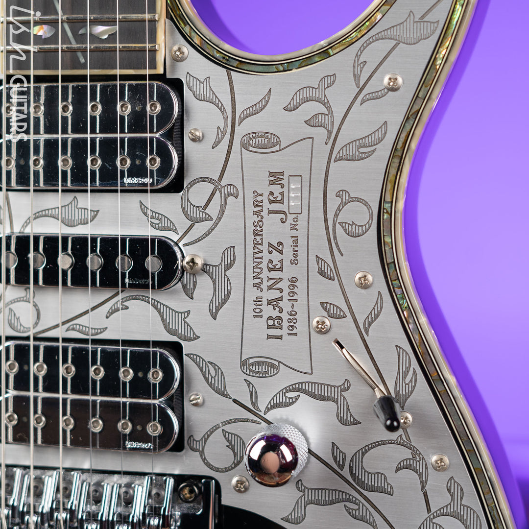 1996 Ibanez JEM10th Steve Vai Signature 10th Anniversary Black