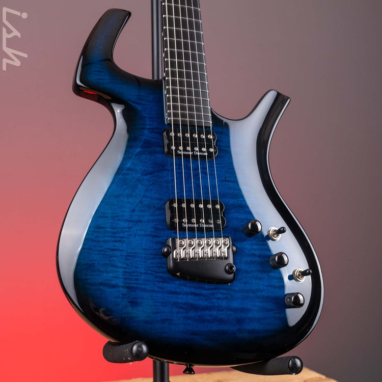 Parker Fly Mojo Trans Blue Burst – Ish Guitars