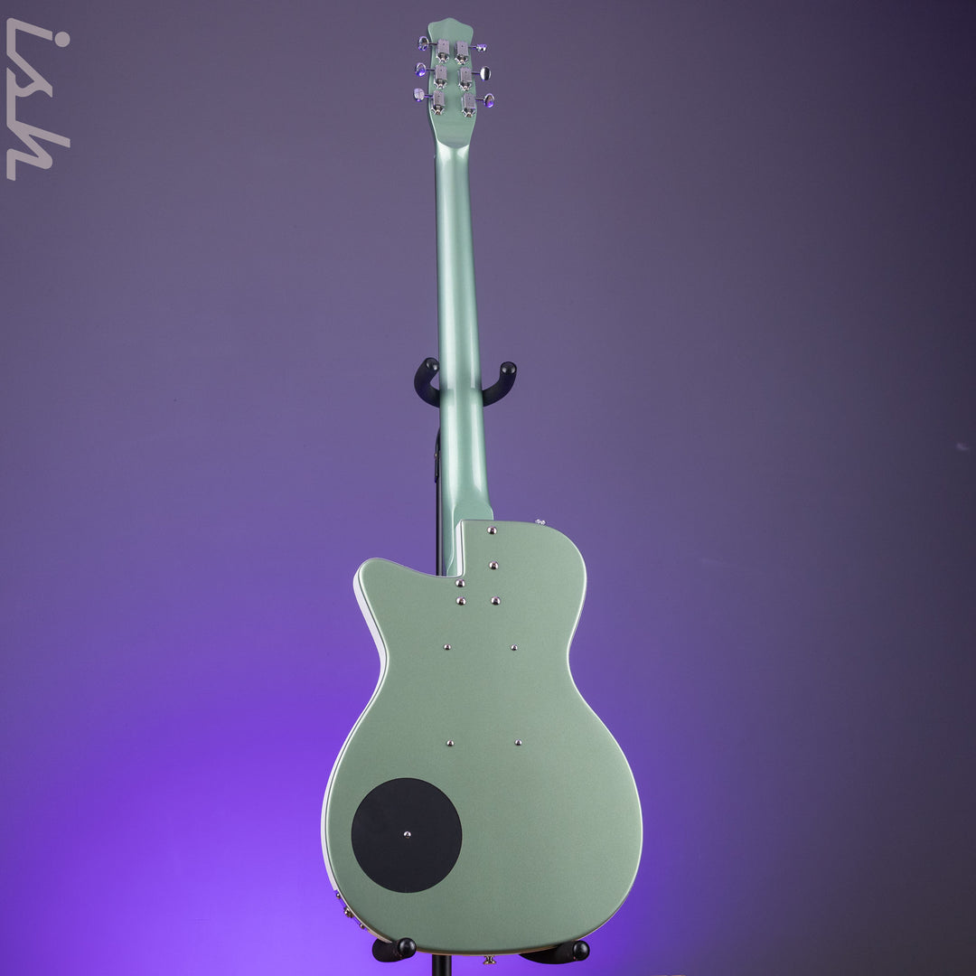 Danelectro D-56 Baritone Electric Guitar Olive Metallic *Ish Guitars Exclusive*