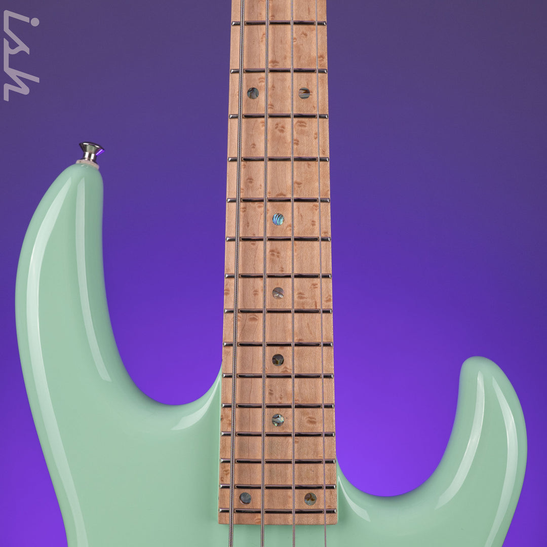 2014 Carvin Active 4 String Bass w/ Piezo Seafoam Green