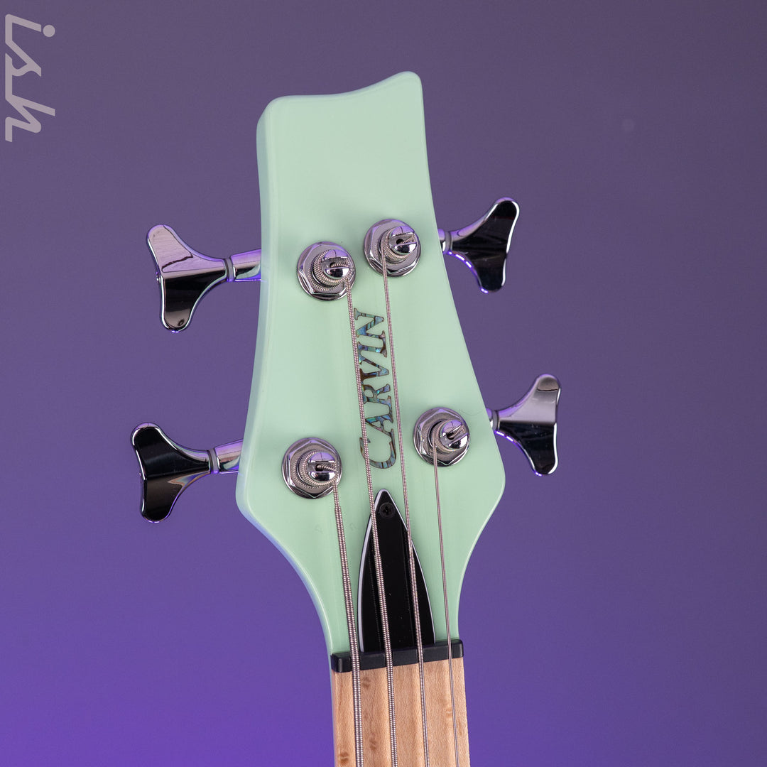 2014 Carvin Active 4 String Bass w/ Piezo Seafoam Green