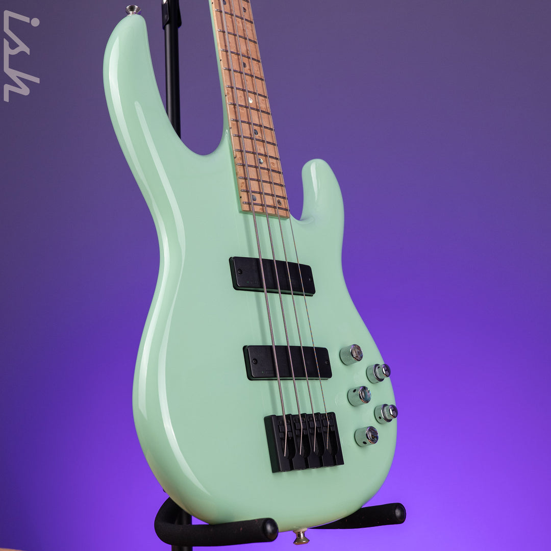 2014 Carvin Active 4 String Bass w/ Piezo Seafoam Green