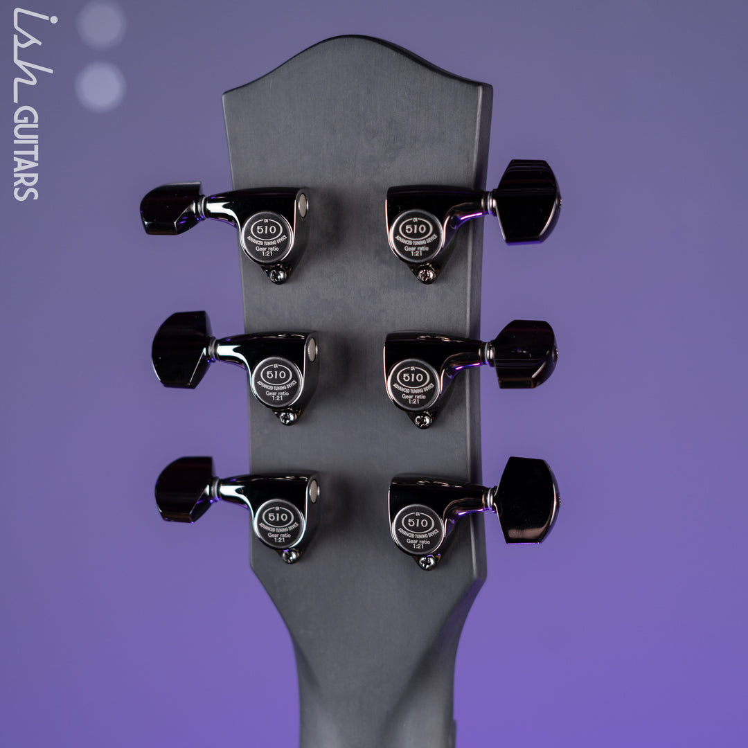 McPherson Sable Honeycomb Carbon Acoustic-Electric Guitar Black Hardware