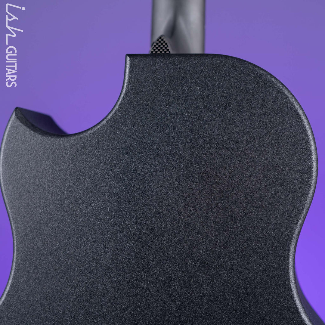 McPherson Sable Honeycomb Carbon Acoustic-Electric Guitar Black Hardware