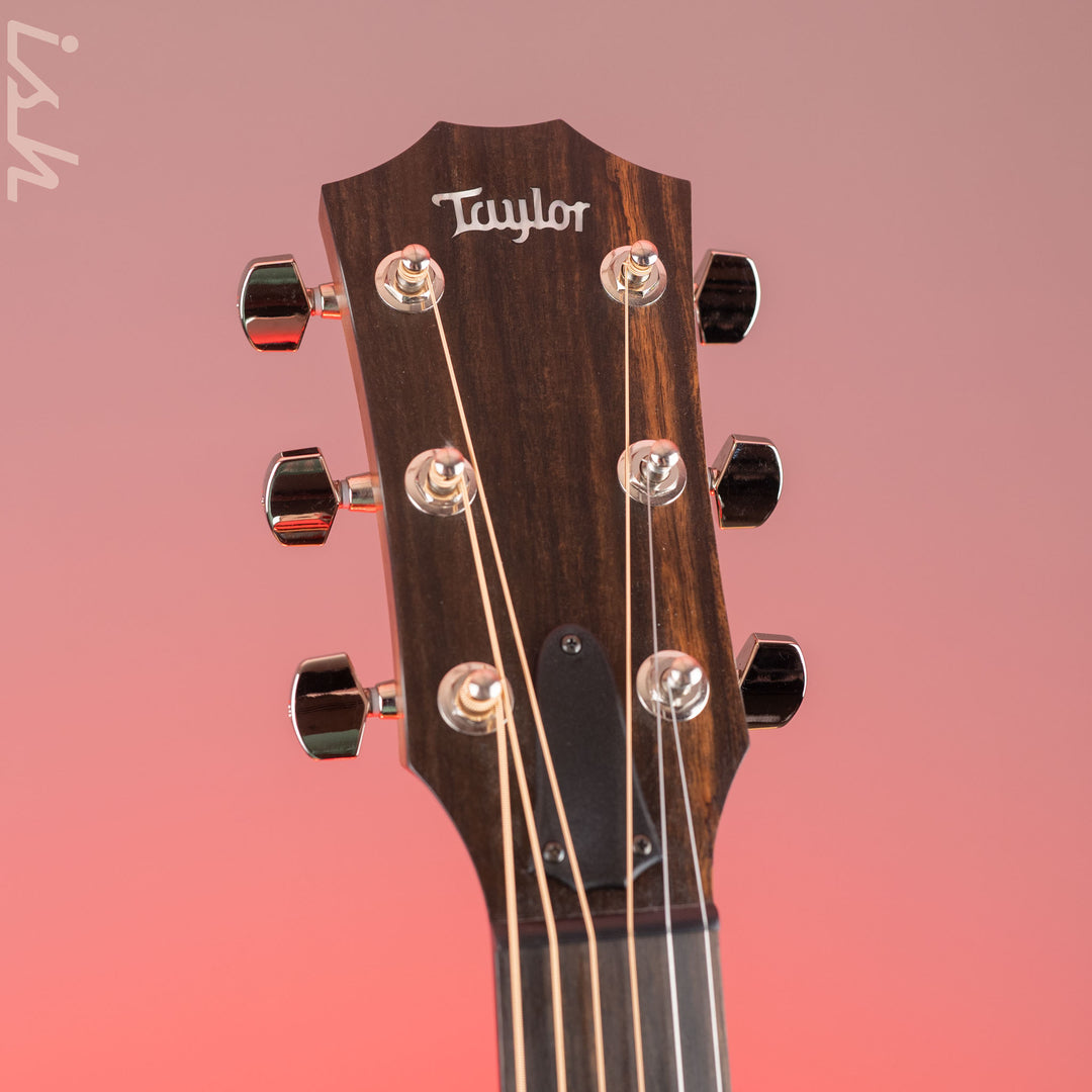 2021 Taylor AD12e Ebony Acoustic-Electric Guitar Blacktop