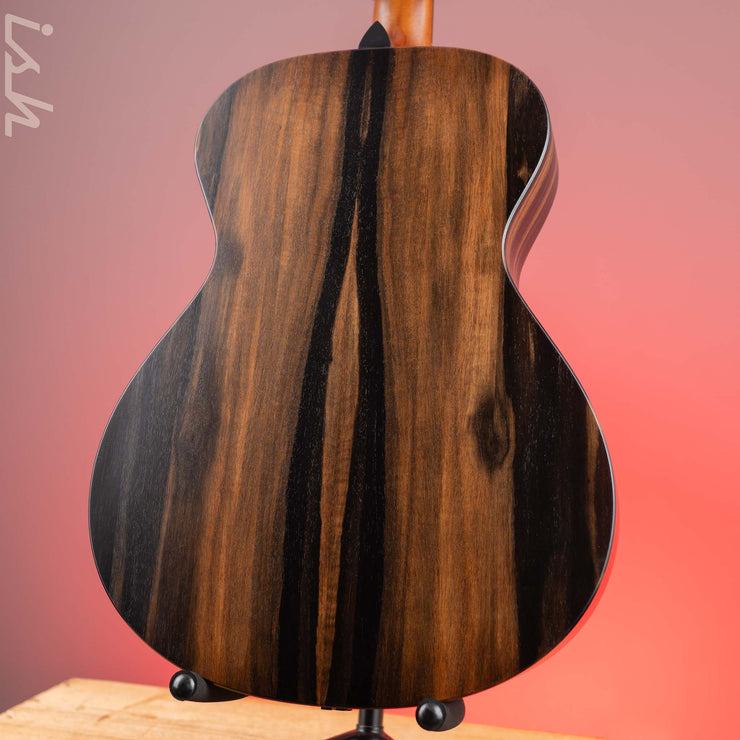 2021 Taylor AD12e Ebony Acoustic-Electric Guitar Blacktop