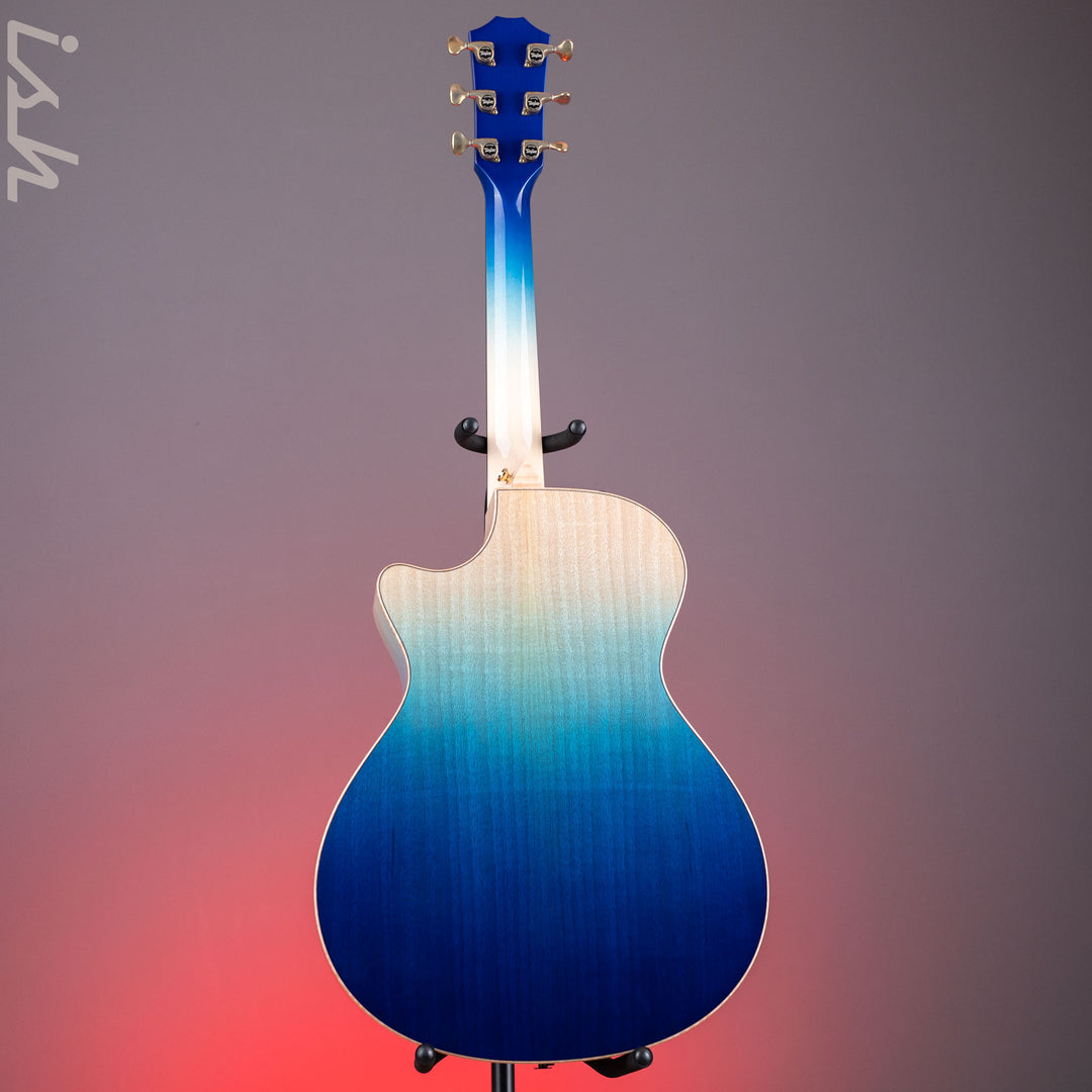 Taylor Custom Grand Concert C22e 12-Fret Ombre Blue Catch 