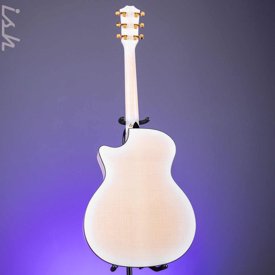 Taylor 614ce LTD Maple/Sitka 50th Anniversary Trans White with Edgeburst