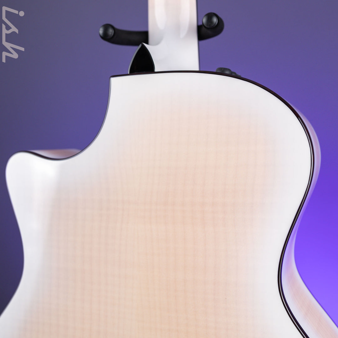 Taylor 614ce LTD Maple/Sitka 50th Anniversary Trans White with Edgeburst