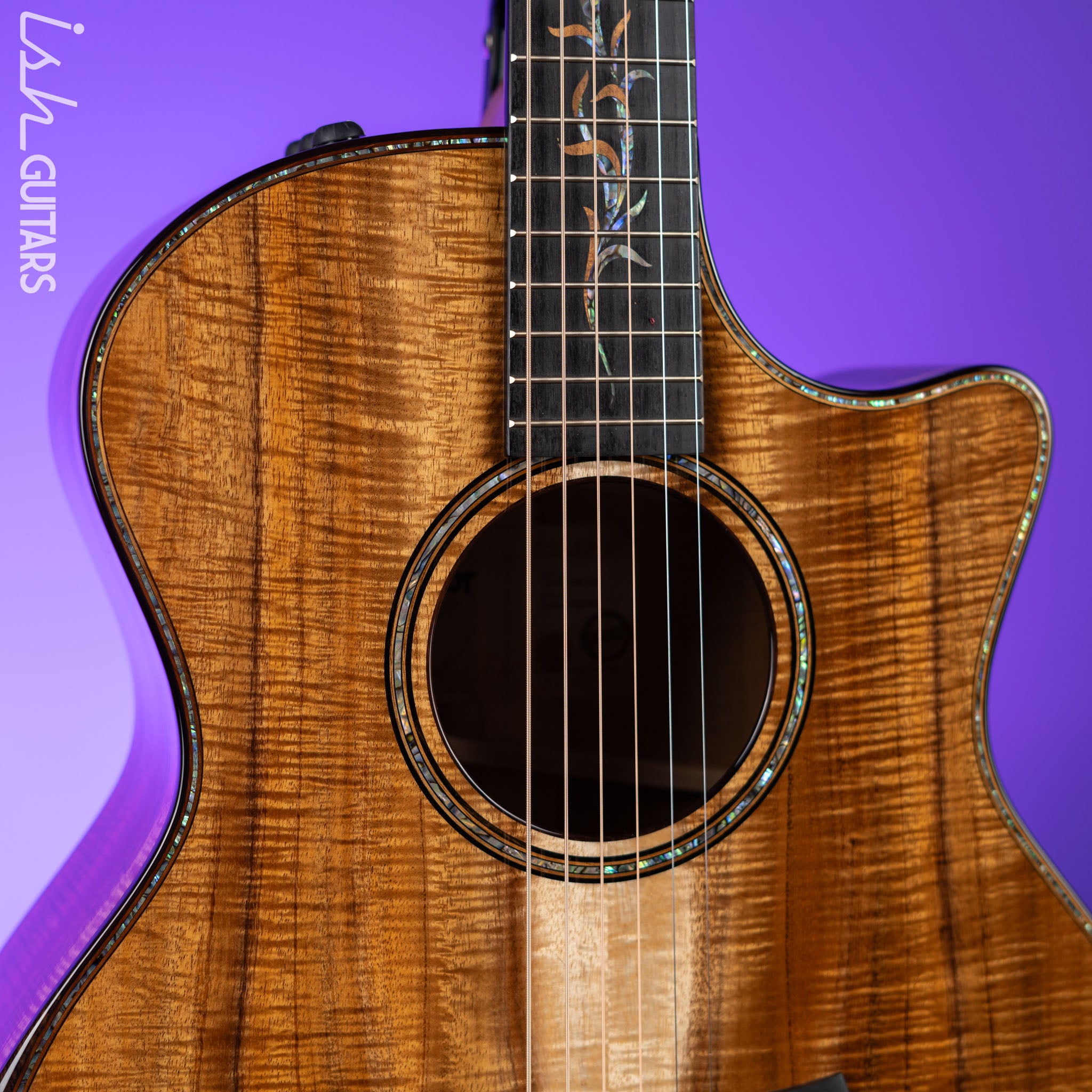 Taylor NAMM 23 Custom #26 Grand Auditorium AA Hawaiian Koa – Ish