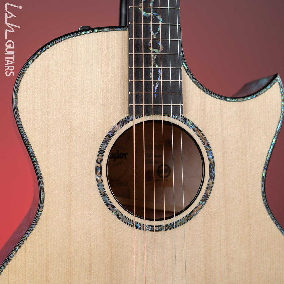Taylor C14ce B3010 Grand Auditorium Acoustic-Electric Guitar Adirondack Spruce Carribean Fade